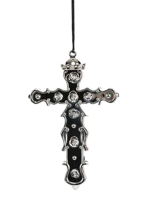 Religious Costume Black Cross Pendant Accessory - US 9265