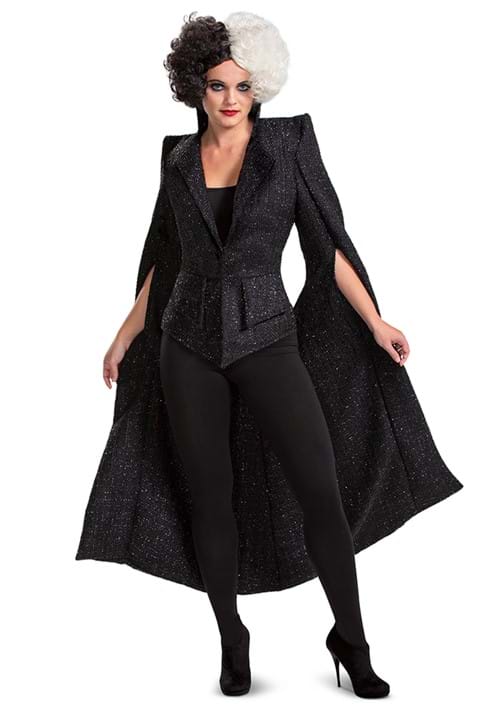Cruella Live Action Adult Deluxe Finale Costume - US 2391