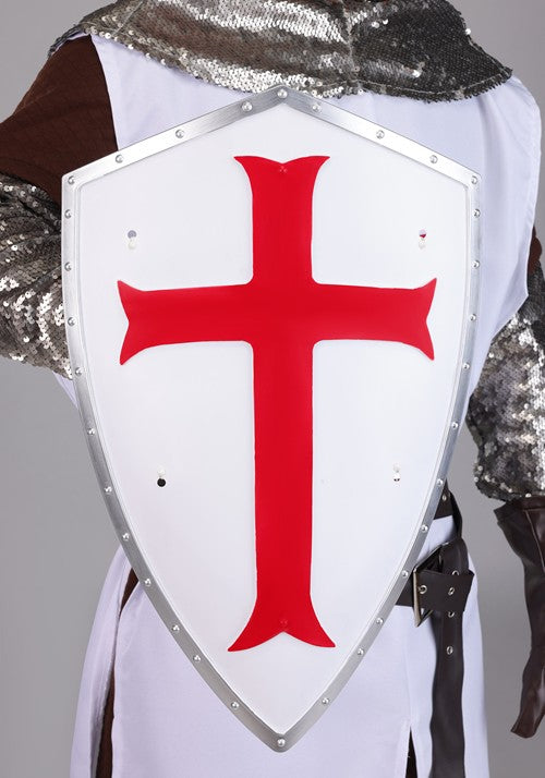 20-Inch Crusader Shield Costume Prop - US 5695