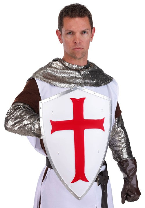 20-Inch Crusader Shield Costume Prop - US 5695