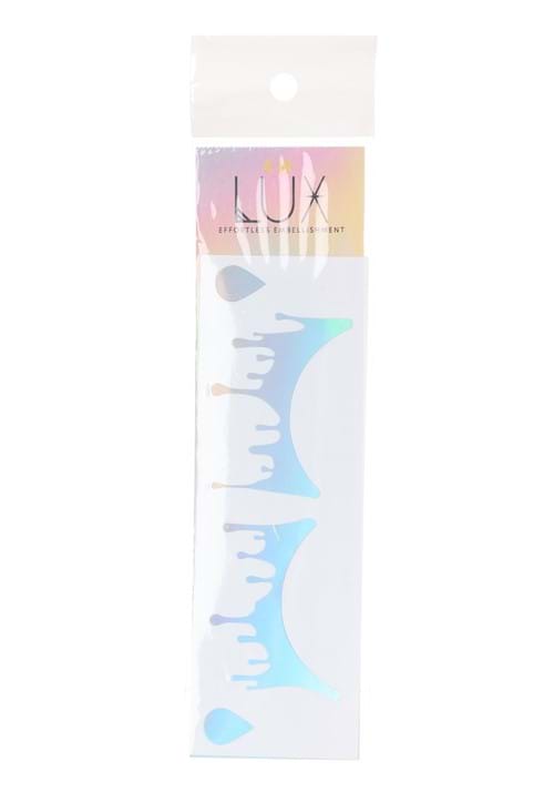 Cry Baby Rainbow Chrome Holographic Face Decals - US 7684