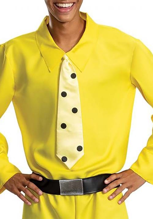 Adult Curious George Person in the Yellow Hat Costume - US 2279