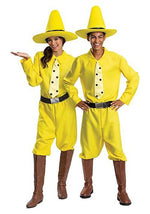 Adult Curious George Person in the Yellow Hat Costume - US 2279