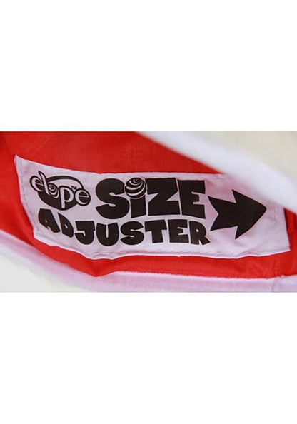 Plush Curly Q Santa Costume Hat - US 7134