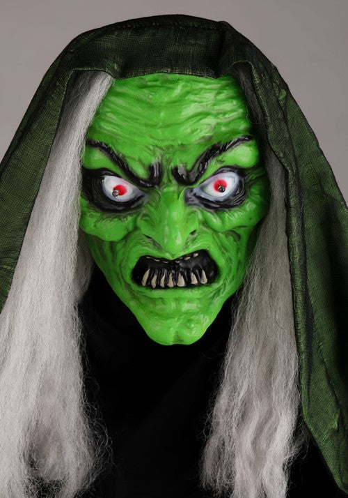 5FT Curse-Casting Witch Animatronic Decoration - Scream Saver - US 2492