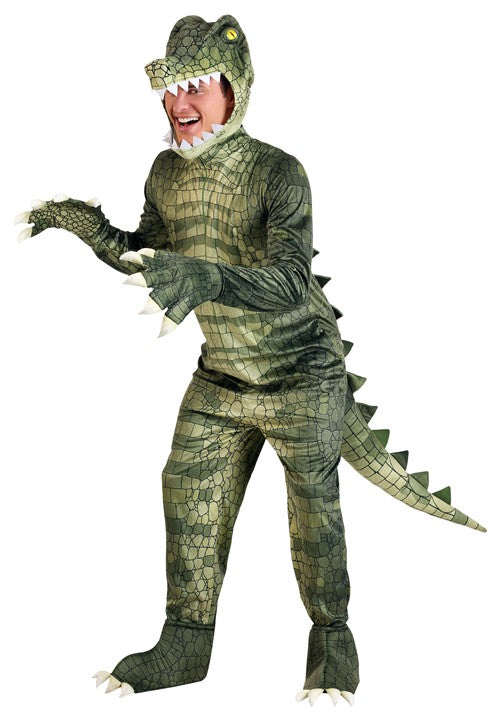 Plus Size Dangerous Alligator Costume - US 2264