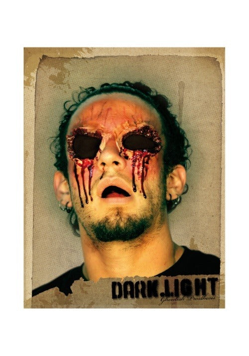 Torn Out Eyes Costume Vinyl Prosthetic Appliance - US 0165