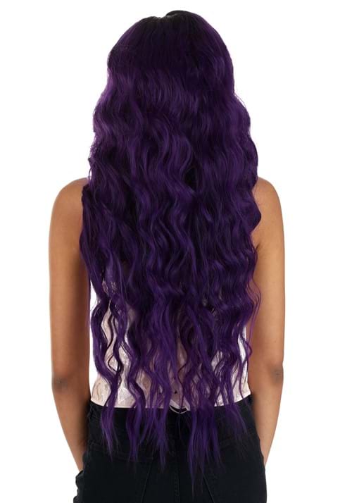 Dark Purple Long Wavy Wig Accessory - US 1881