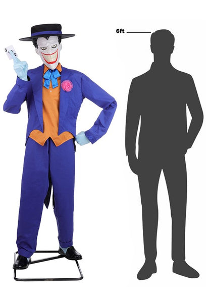 6.25FT DC Batman Animated Series Joker Animatronic Decoration - US 3646