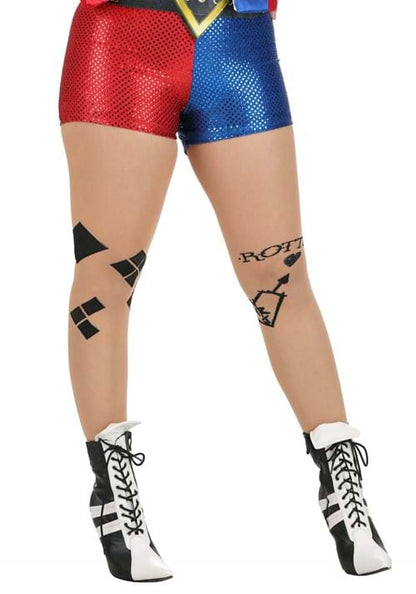 DC Comics Suicide Squad Harley Quinn Costume Tights - US 1269
