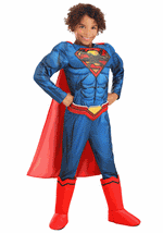 DC Comics Deluxe Superman Kid's Costume - US 5385