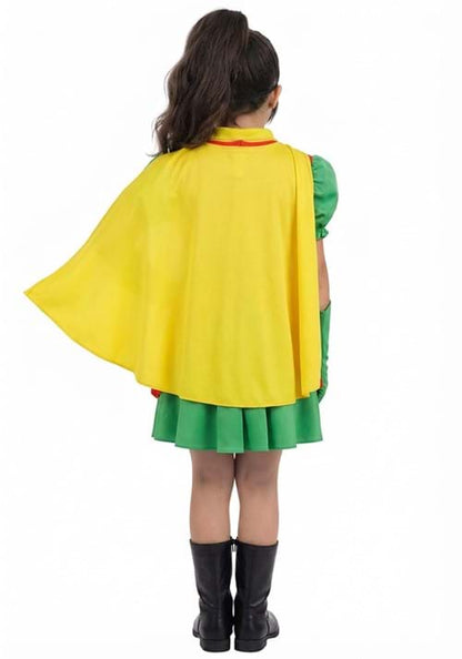 Girl's DC Robin Costume - US 7366