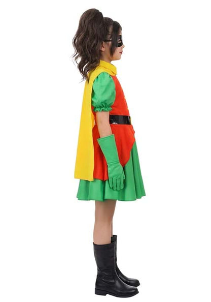 Girl's DC Robin Costume - US 7366