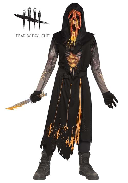 Dead by Daylight Scorched Ghost Face Costume for Kids - US 5736