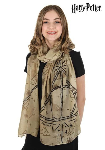 Harry Potter | Deathly Hallows Lightweight Scarf - US 6956