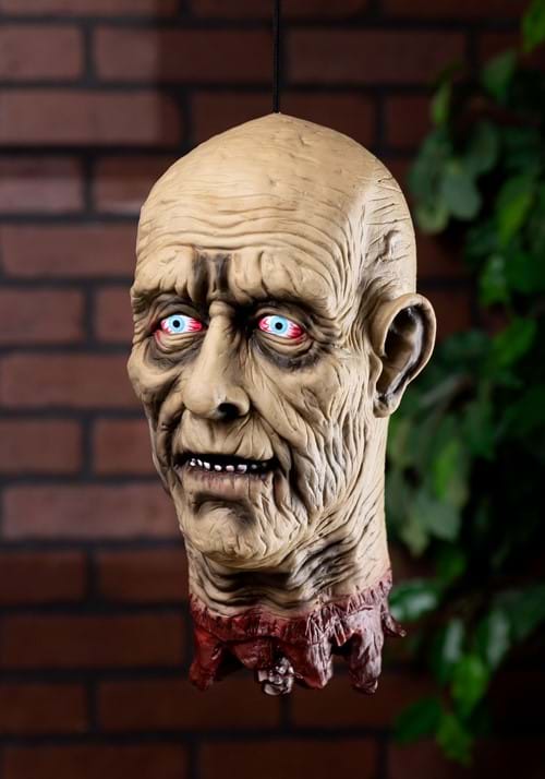 12-Inch Decapitated Old Man Head Decoration - US 3888