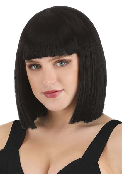 Deep Black Bob Wig for Women - US 1594