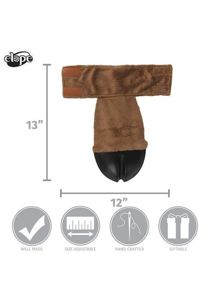 Adult Deer Costume Back Hooves - US 6455