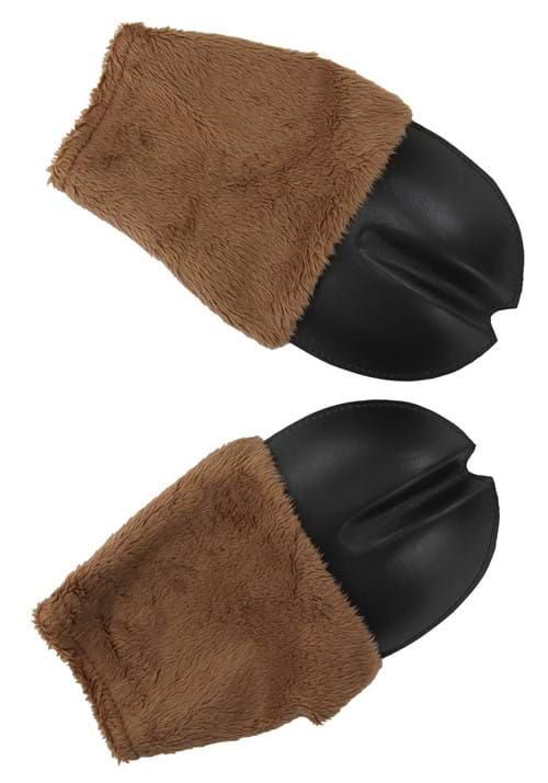 Brown Deer Front Hooves Costume Gloves - US 3733
