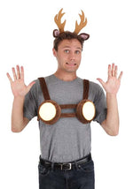 Deer in Headlights Costume Kit for Adults - US 6207