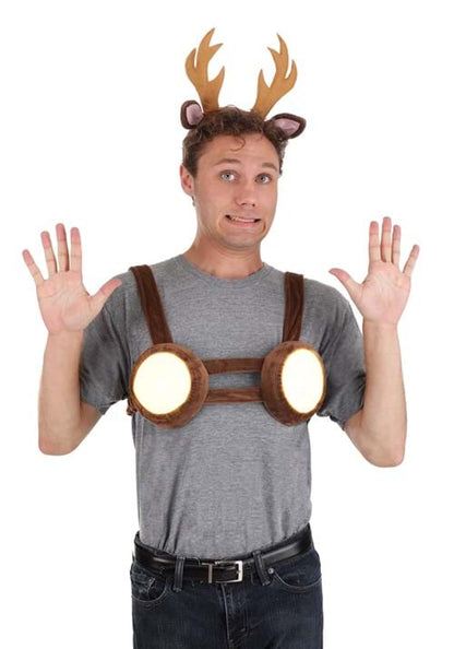 Deer in Headlights Costume Kit for Adults - US 6207