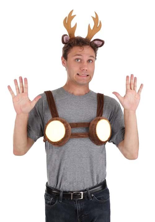Deer in Headlights Costume Kit for Adults - US 6207
