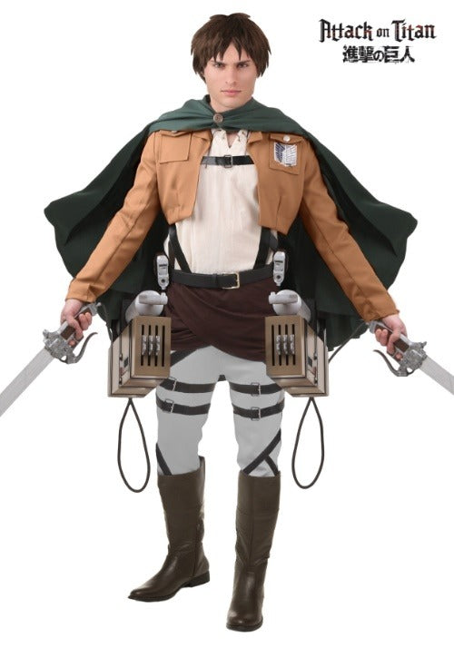 Deluxe Attack on Titan Eren Jaeger Costume for Men - US 3403