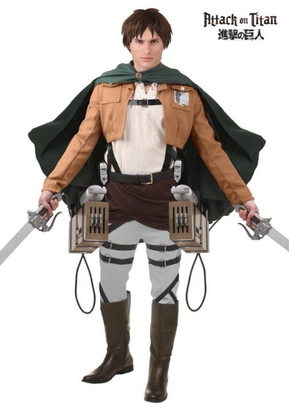 Deluxe Attack on Titan Eren Jaeger Costume for Men - US 3403