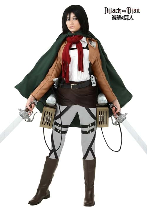 Attack on Titan Mikasa Deluxe Costume - US 5106