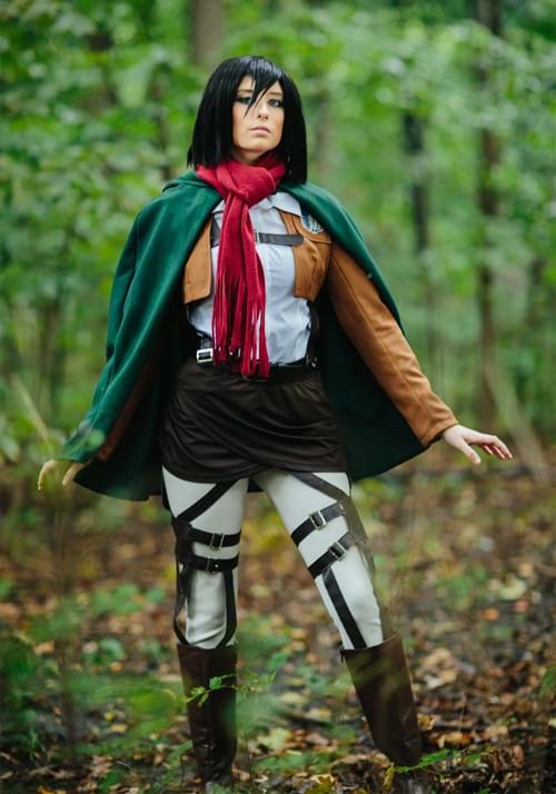 Attack on Titan Mikasa Deluxe Costume - US 5106