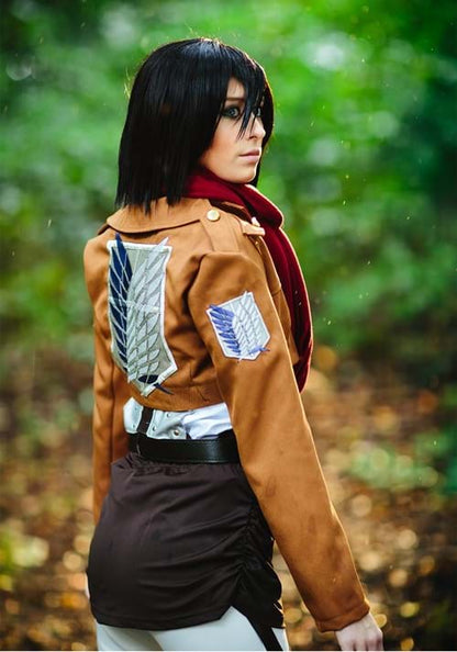 Attack on Titan Mikasa Deluxe Costume - US 5106
