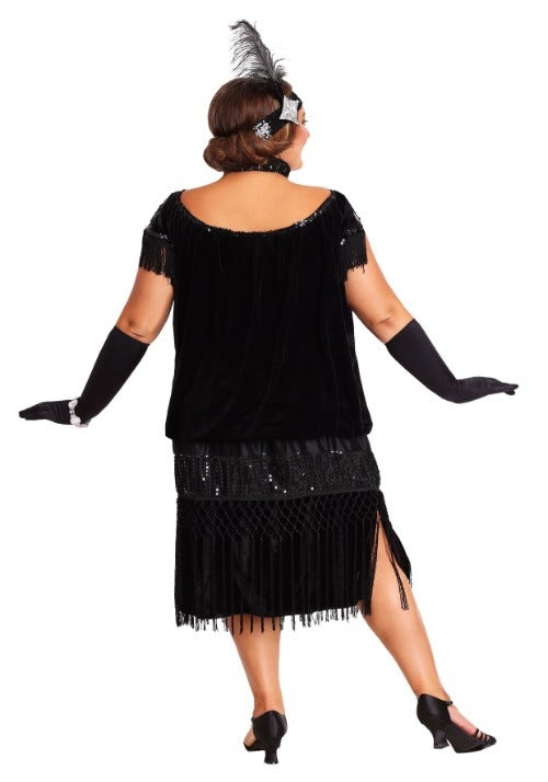 Deluxe Plus Size Chicago Flapper - US 5733