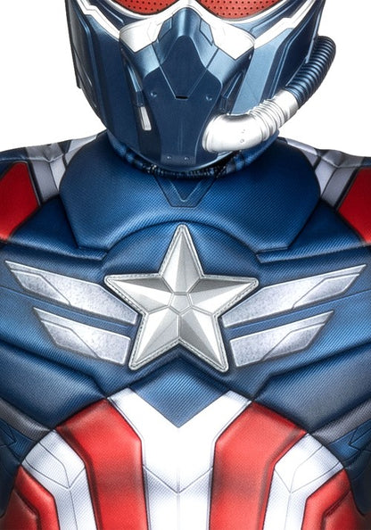 Deluxe Boy's Captain America Sam Wilson Costume - US 9271