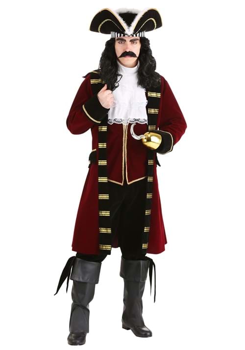 Deluxe Captain Hook Costume for Men - US 1270