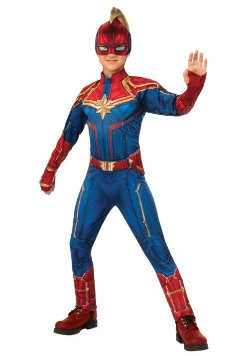 Deluxe Kid's Captain Marvel Costume - US 2222