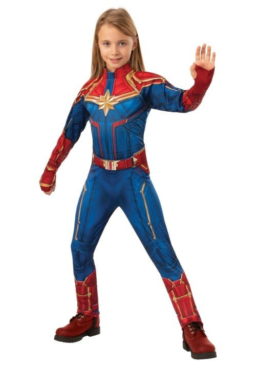 Deluxe Kid's Captain Marvel Costume - US 2222