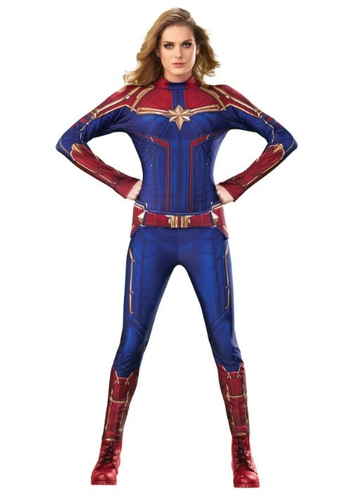 Deluxe Captain Marvel Costume for Women - US 4157