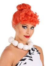Women's Deluxe Cartoon Cavewoman Costume Wig - US 9796