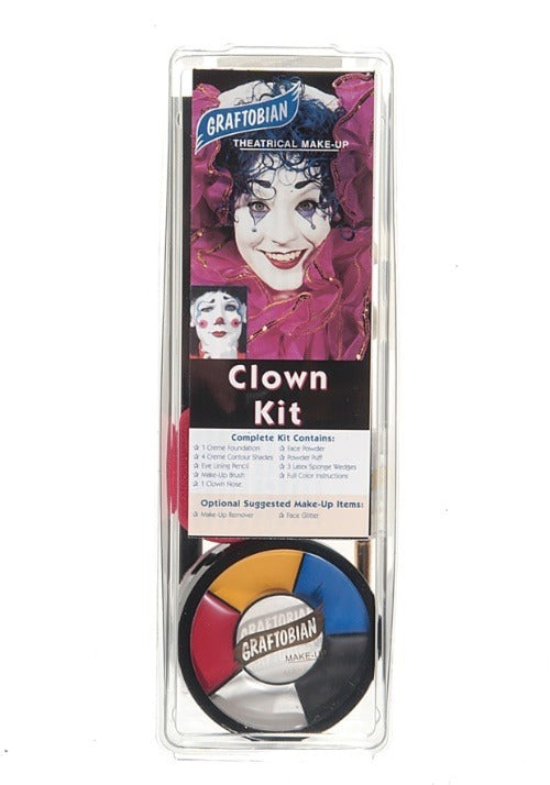 Graftobian Deluxe Circus Clown Makeup Kit - US 4838