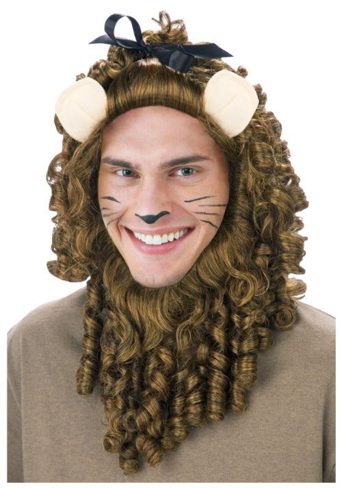 Deluxe Curly Lion Wig - US 1180
