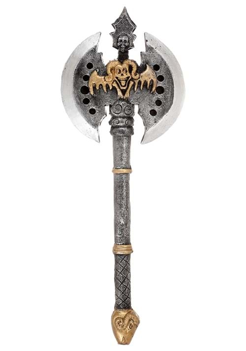 Deluxe Double Bladed Dark Viking Axe Prop Accessory - US 1510