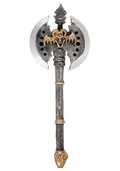 Deluxe Double Bladed Dark Viking Axe Prop Accessory - US 1510