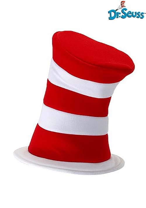 Dr. Seuss Deluxe Plush Cat in the Hat Velboa Costume Hat - US 6433