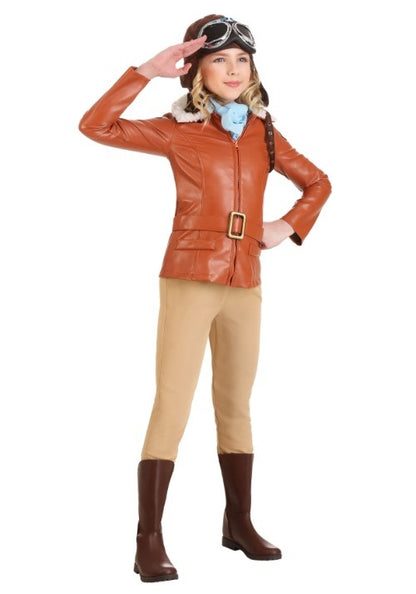 Deluxe Girl's Amelia Earhart Costume - US 3684