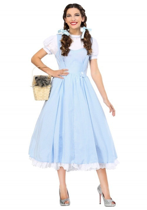 Plus Size Deluxe Kansas Girl Costume for Women - US 2617