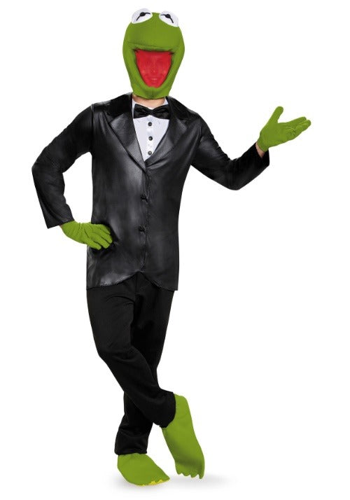 Deluxe Kermit the Frog Costume for Adults - US 5094