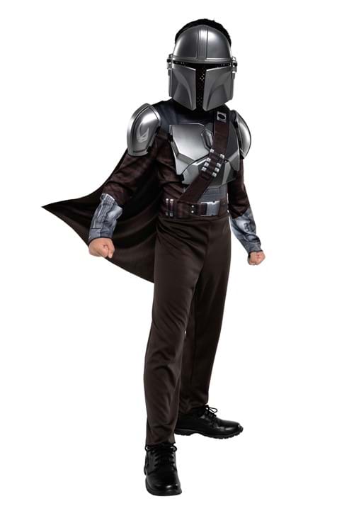 Kid's Deluxe Mandalorian Muscle Chest Dress Up Costume Set - US 4612
