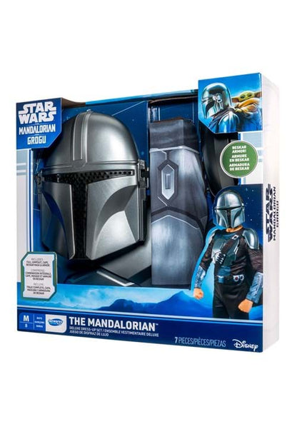 Kid's Deluxe Mandalorian Muscle Chest Dress Up Costume Set - US 4612