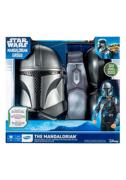 Kid's Deluxe Mandalorian Muscle Chest Dress Up Costume Set - US 4612