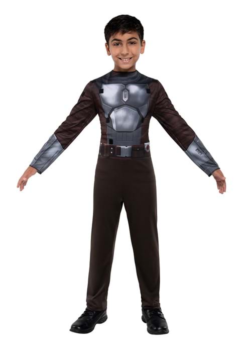 Kid's Deluxe Mandalorian Muscle Chest Dress Up Costume Set - US 4612
